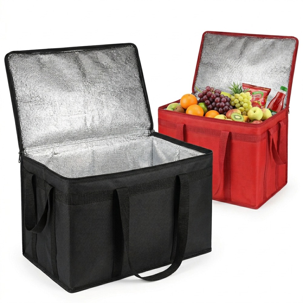 Food Storage Reusable Bags - Borsa Termica Pieghevole Isolante, Contenitore Portatile
