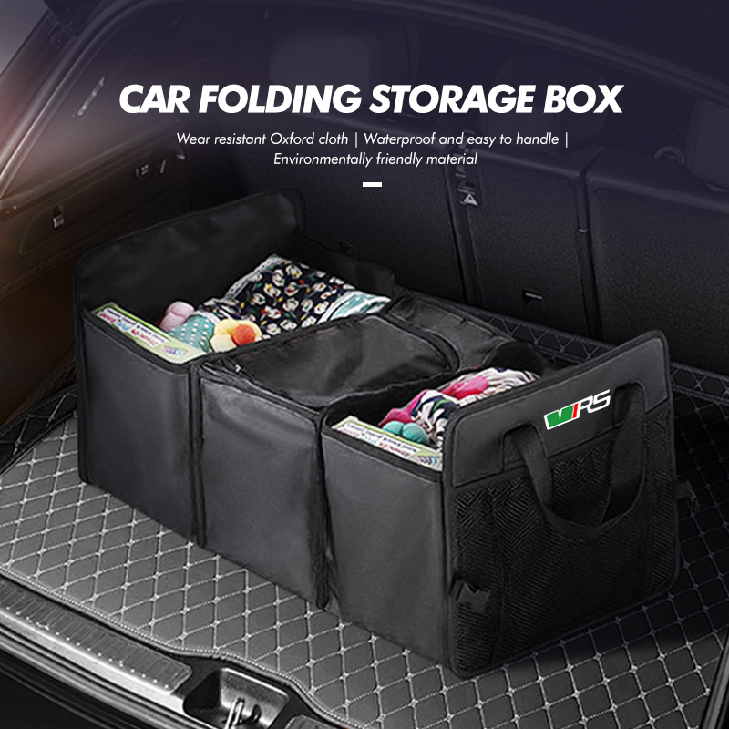 Food Storage Yeti - Organizer per bagagliaio auto, contenitore pieghevole