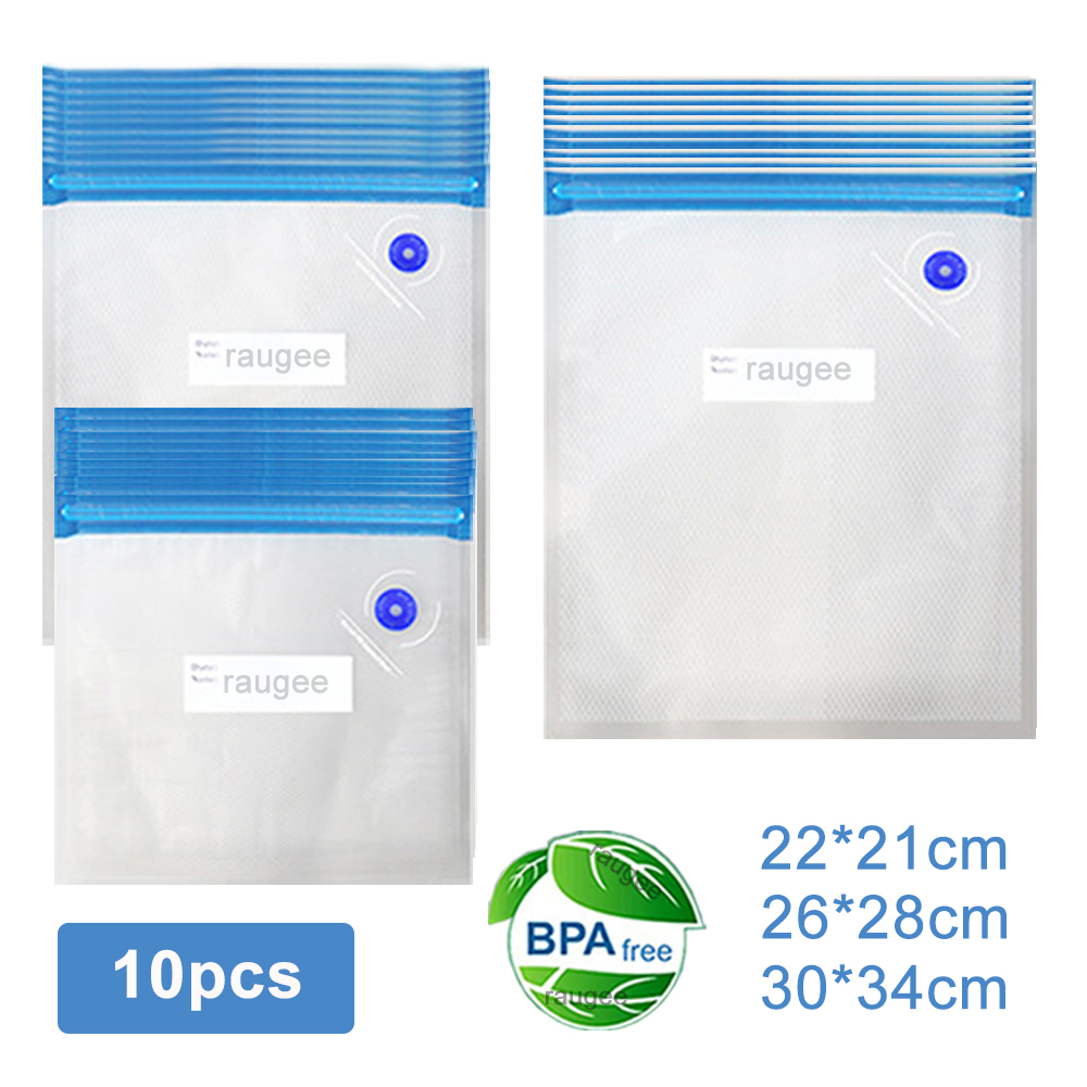 Food Storage Bag Organizer - Sacchetti sottovuoto Sacchetti riutilizzabili per imballaggio