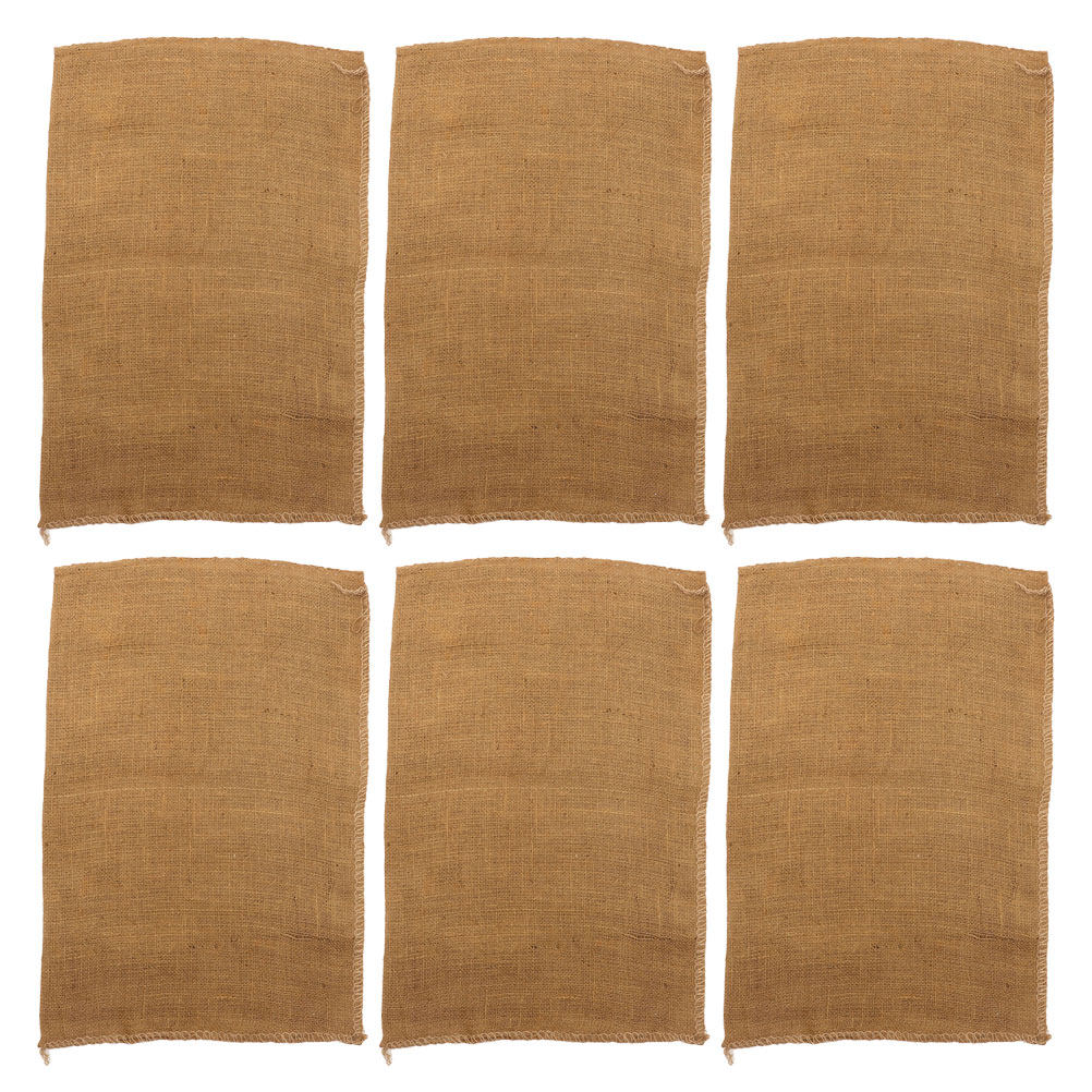 Food Storage Reusable Bags - 6 Sacchi Riutilizzabili in Iuta per