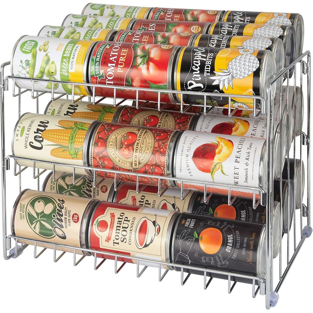 Food Storage Pantry - Organizzatore per Lattine a 3 Livelli