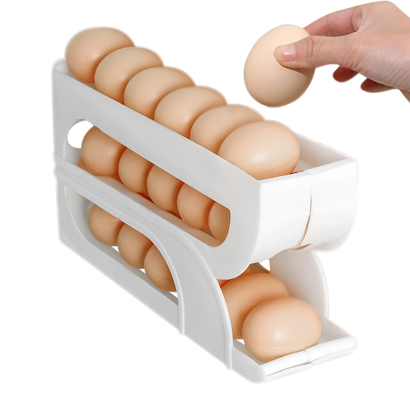 Food Storage Yellow - Contenitore per Uova da Frigorifero a