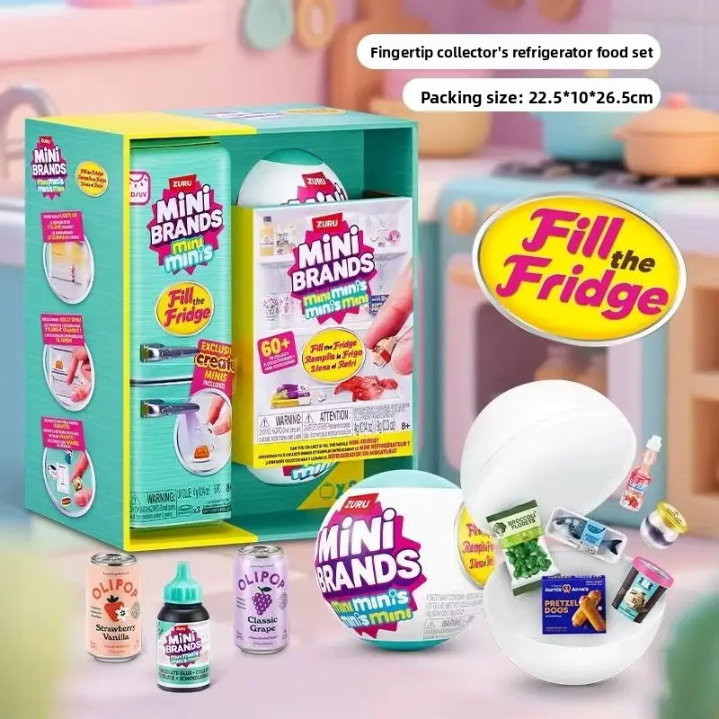 Food Storage Small - Mini Brands Fill The Fridge Blind