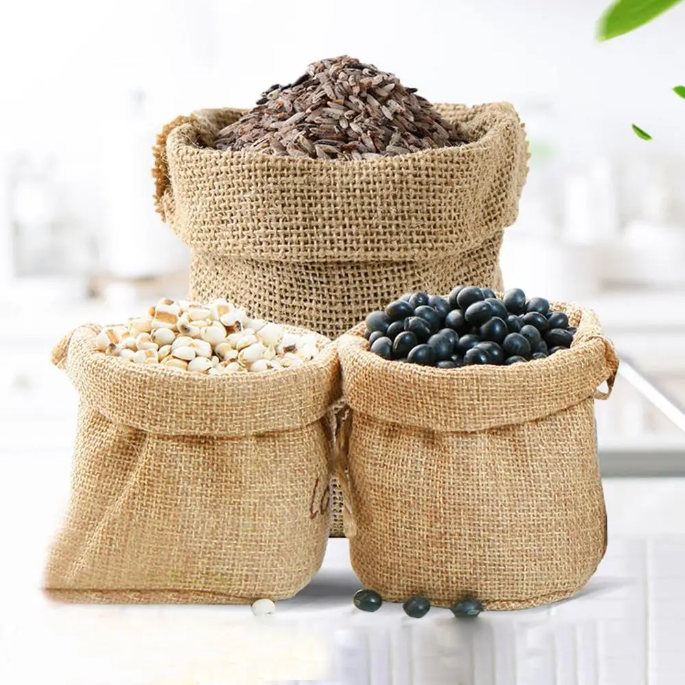 Food Storage In Roots - Sacchetti portaoggetti per patate in iuta