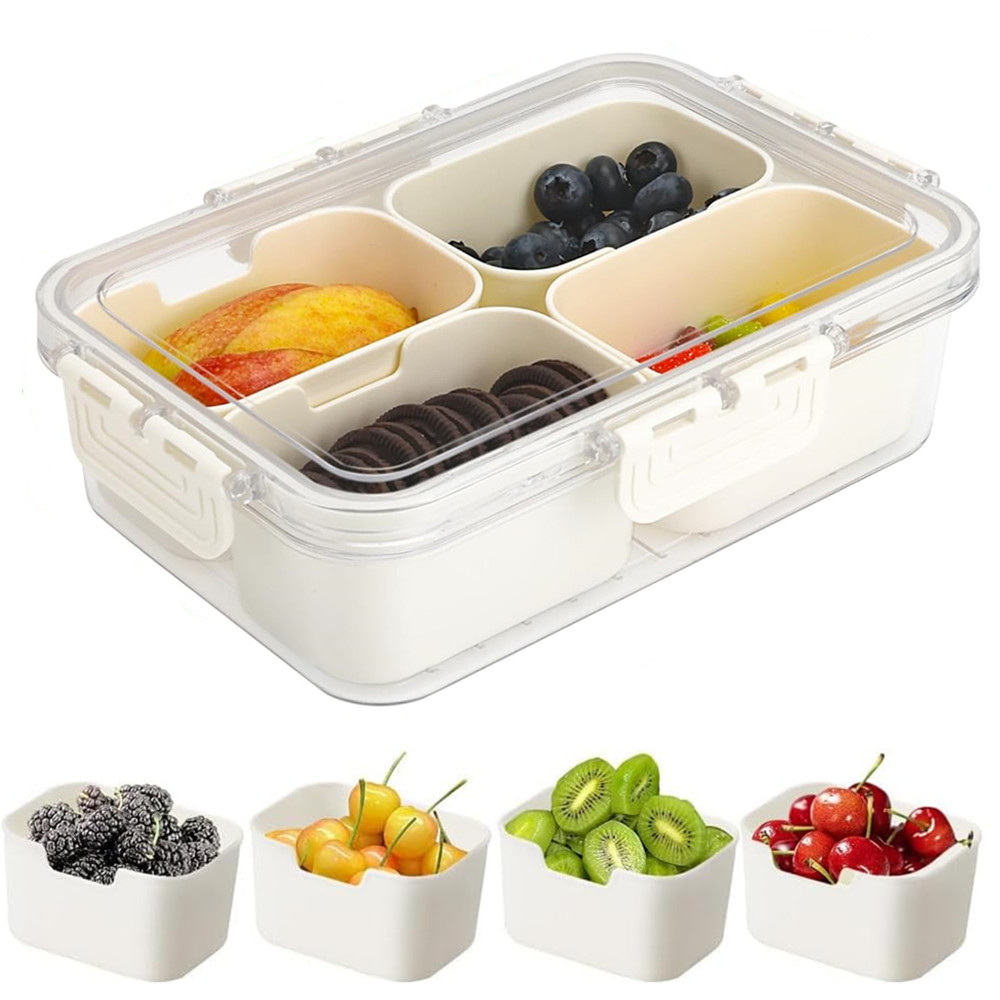 Food Storage Drawer Organizer - Contenitore Portatile per Alimenti, Scatola per
