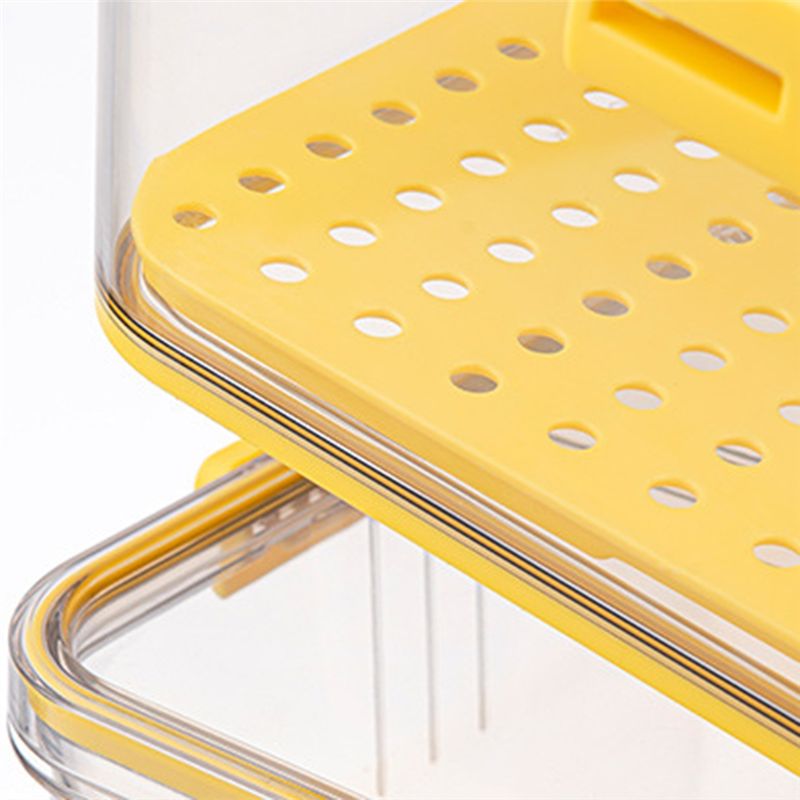 Food Storage Yellow - Contenitore Organizzatore per Frigorifero B17C, Scatola