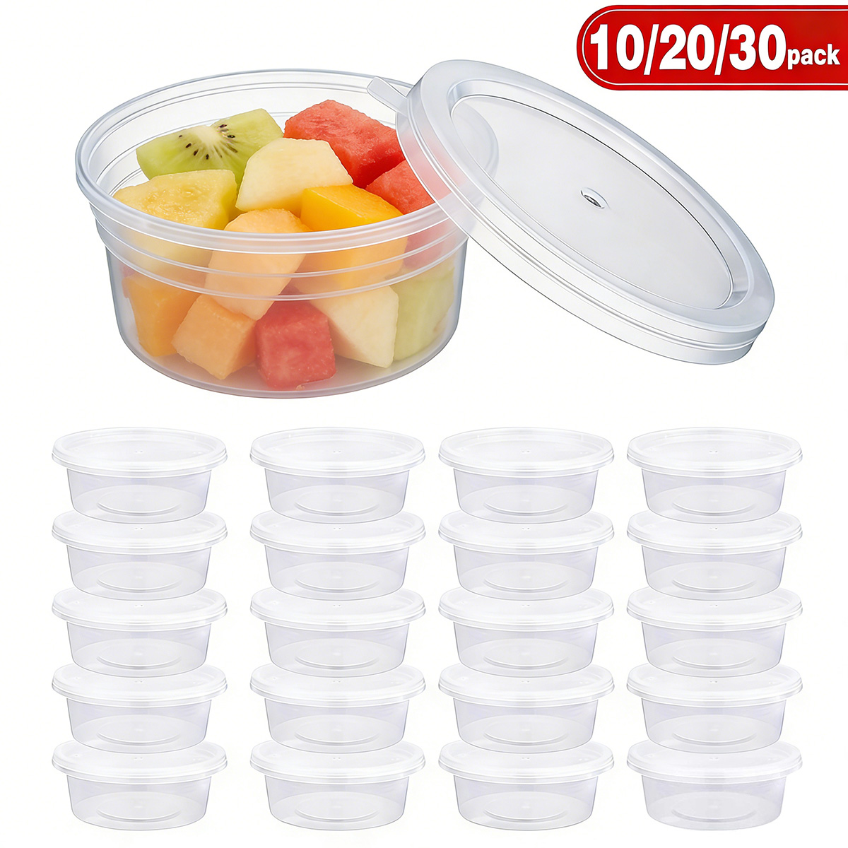 Food Storage Order - Confezione da 10/20/40 Contenitori Piccoli per