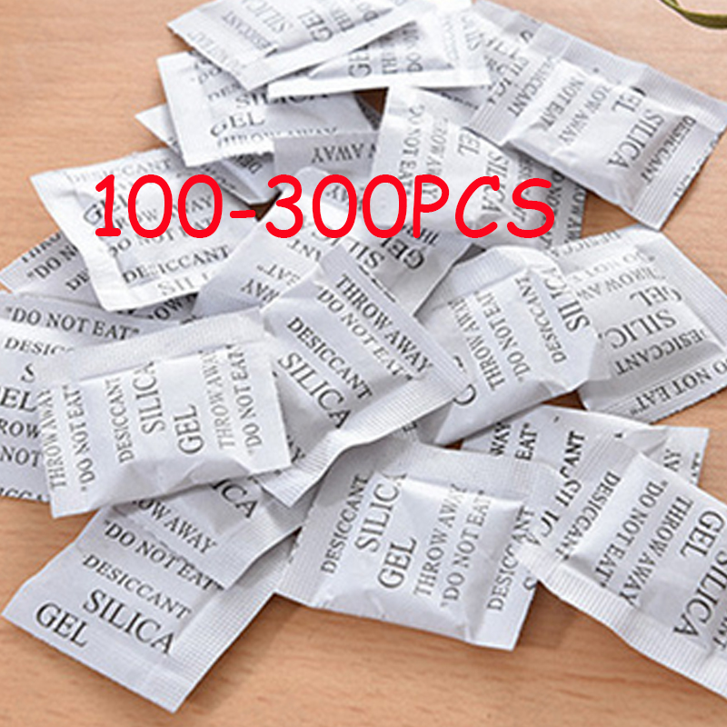 Food Storage Non Toxic - 100-300PCS Confezioni Gel di silice non