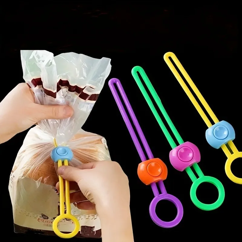 Food Storage Reusable Bags - 5/10PCS Portatile Clip di Tenuta Per