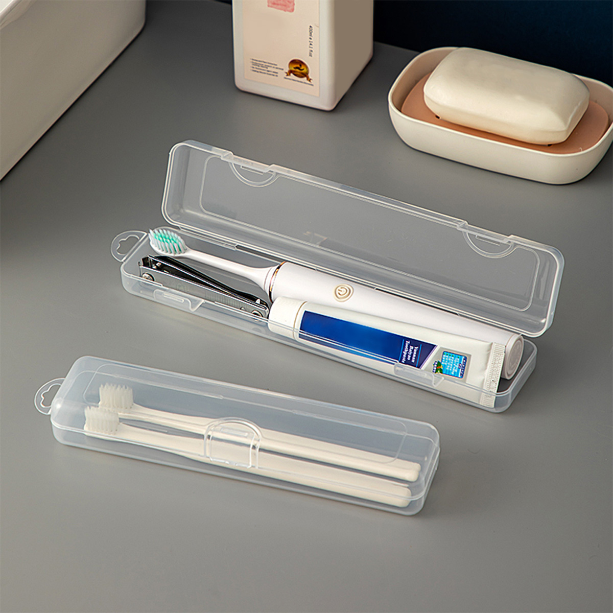 Food Storage Drawer Organizer - WORTHBUY Scatola per spazzolino da denti