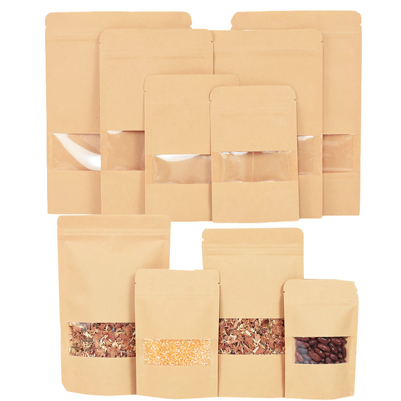 Lock And Lock Food Storage - 20/50pcs Sacchetti di carta Kraft con