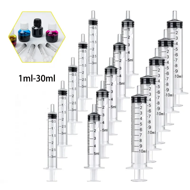 Food Storage Without Plastic - Siringhe Monouso da 5ml/10ml Senza Ago,