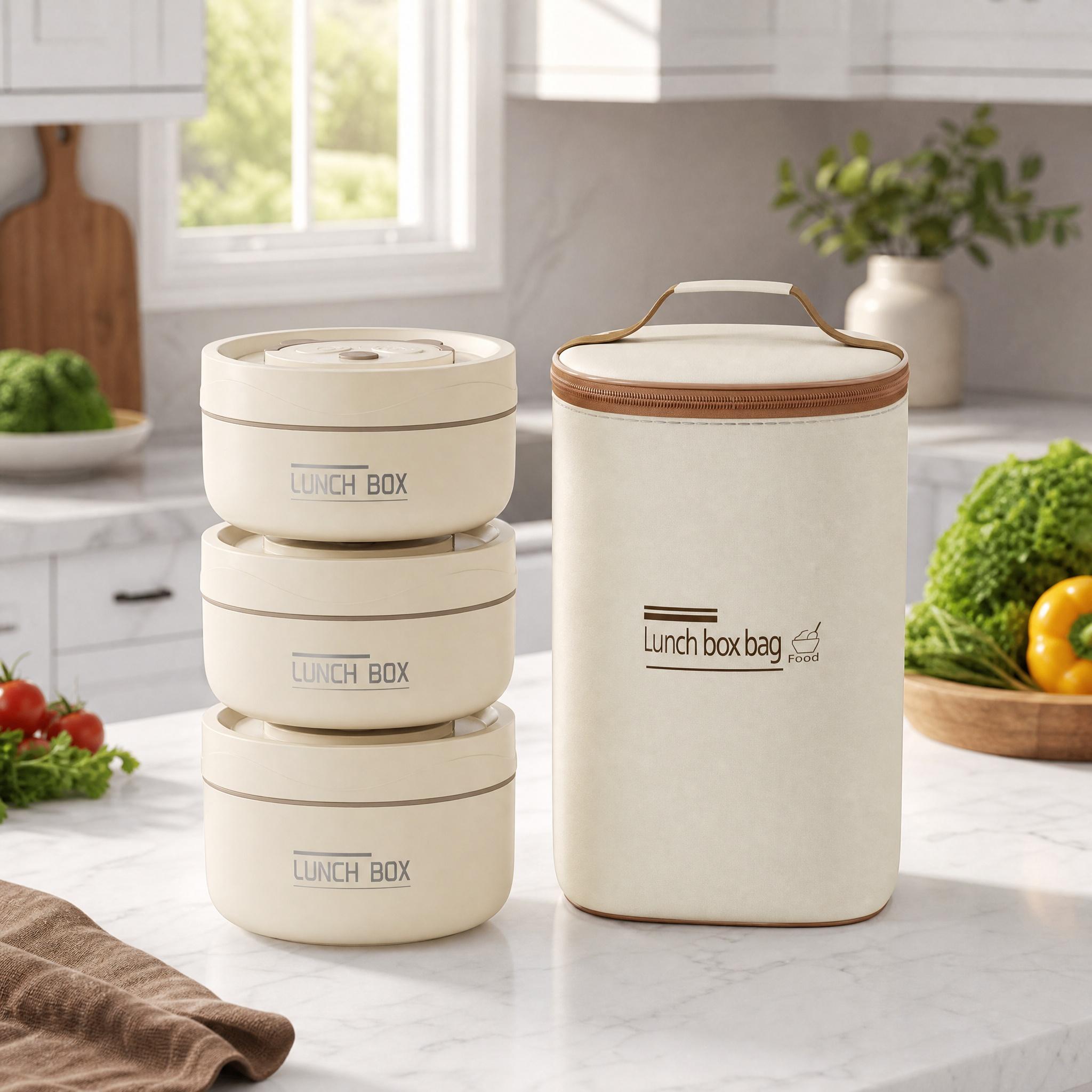 Food Storage Small - Borsa Termica per Pranzo con 4
