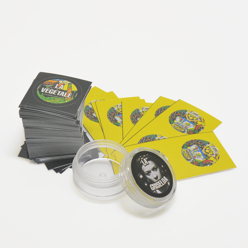 Food Storage Jar Labels - 100 pezzi 3g/5g vasetti vuoti bottiglie