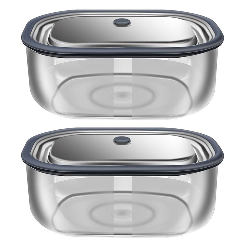 Food Storage Hot - Scatola per il pranzo rettangolare in