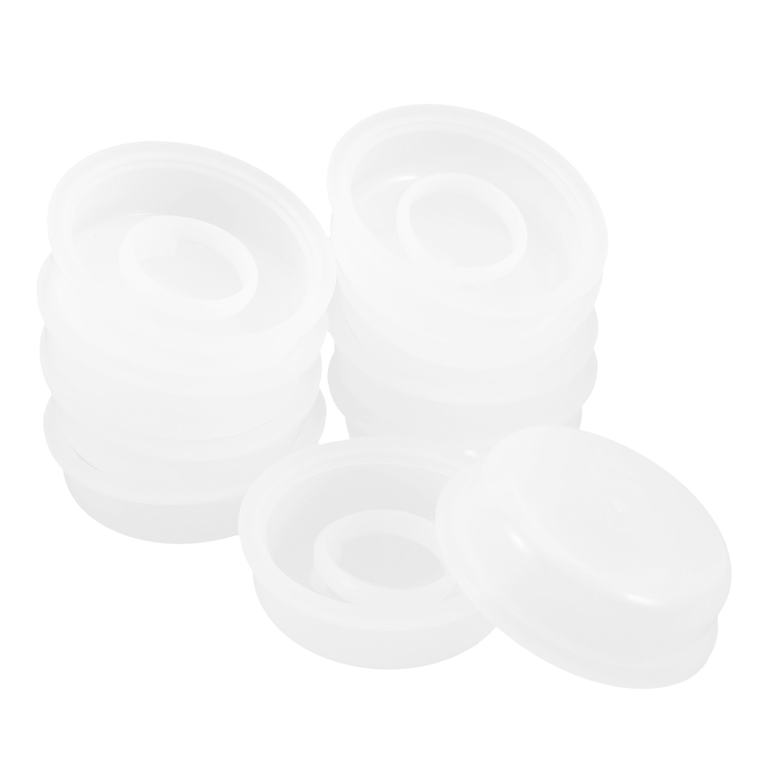 Food Storage Lid - 10 Pezzi Coperchi in Plastica per