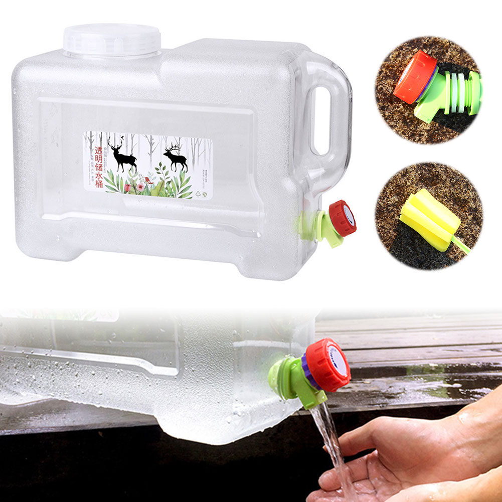 Food Storage Emergency - Contenitore d'Acqua Portatile da 12L/2,6 Galloni