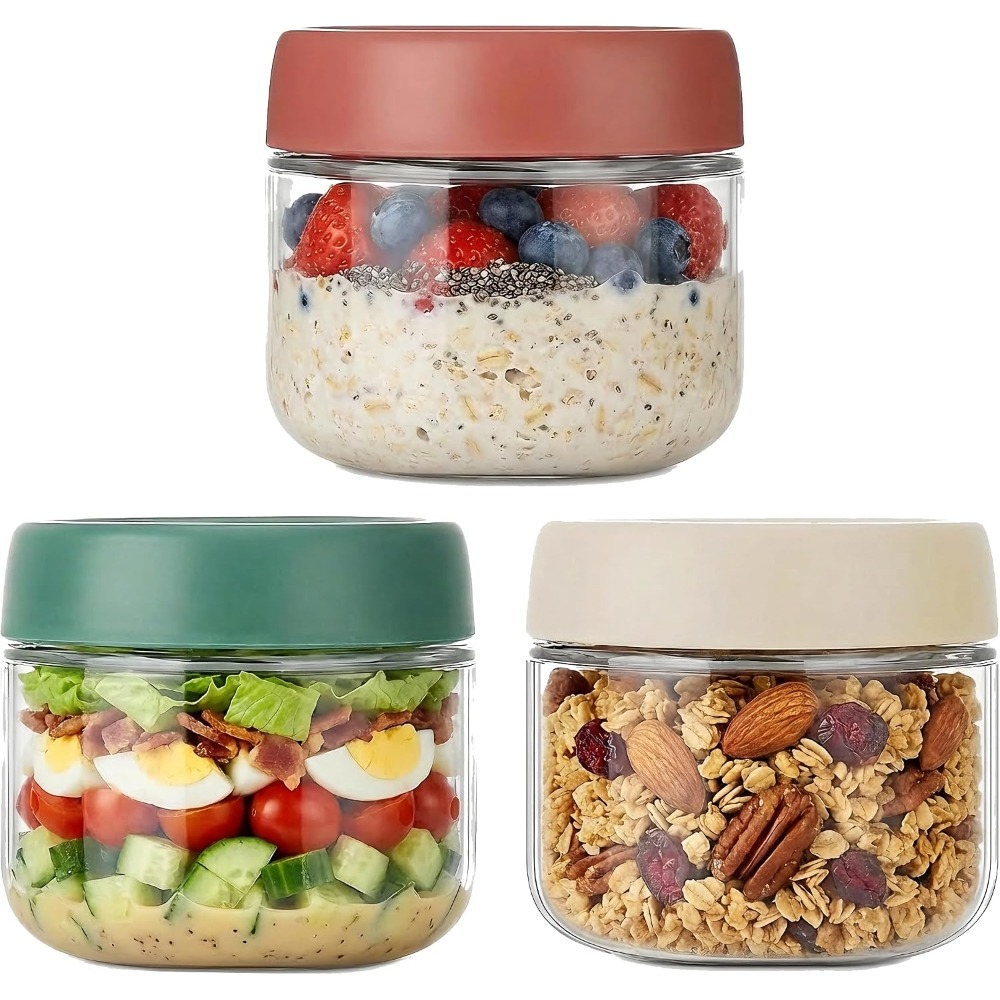 Set di 3 Barattoli in Vetro da - Food Storage And Containers recensione e prezzo