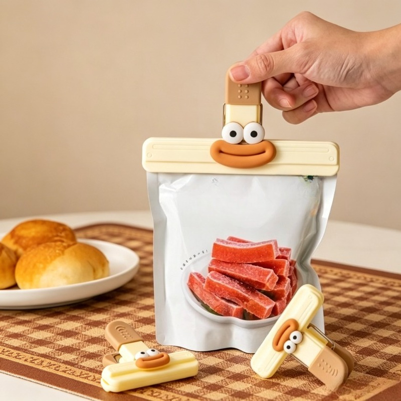 Set di 3 Clip Creative a Forma - Food Storage Plastic Bag recensione e prezzo