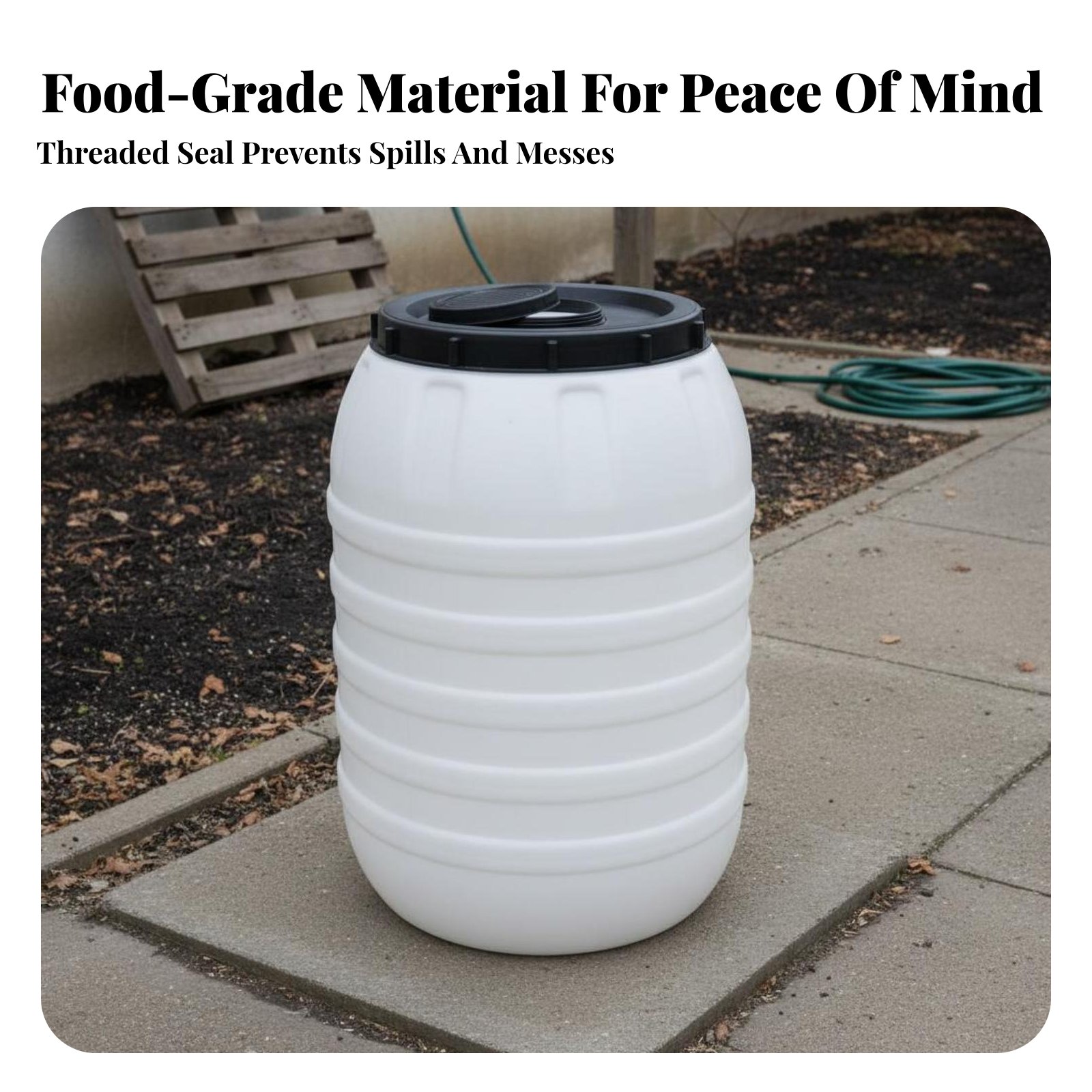 Barile in Plastica per Aliment - Food Storage Lid recensione e prezzo