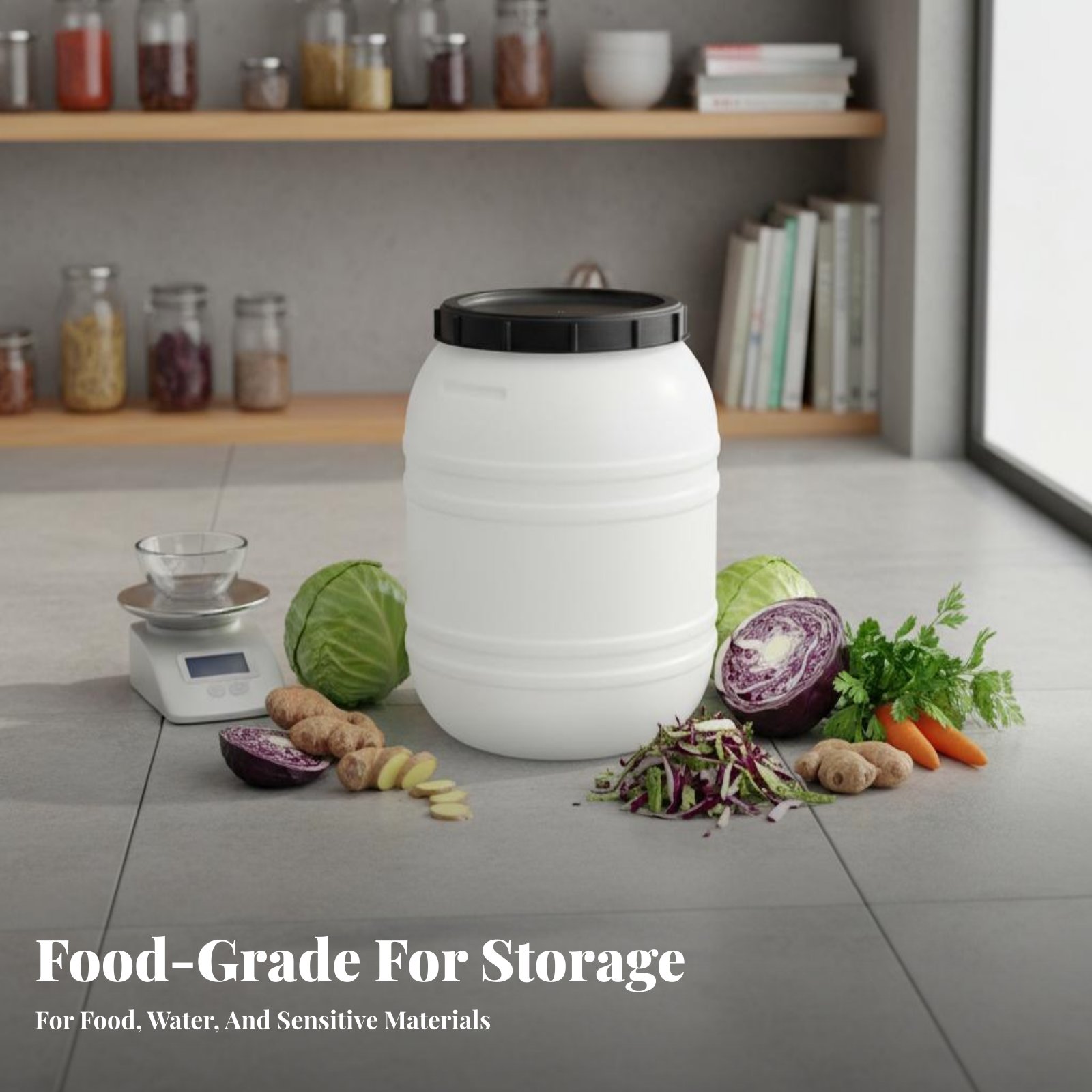 Barile in Plastica per Aliment - Food Storage Lid recensione e prezzo