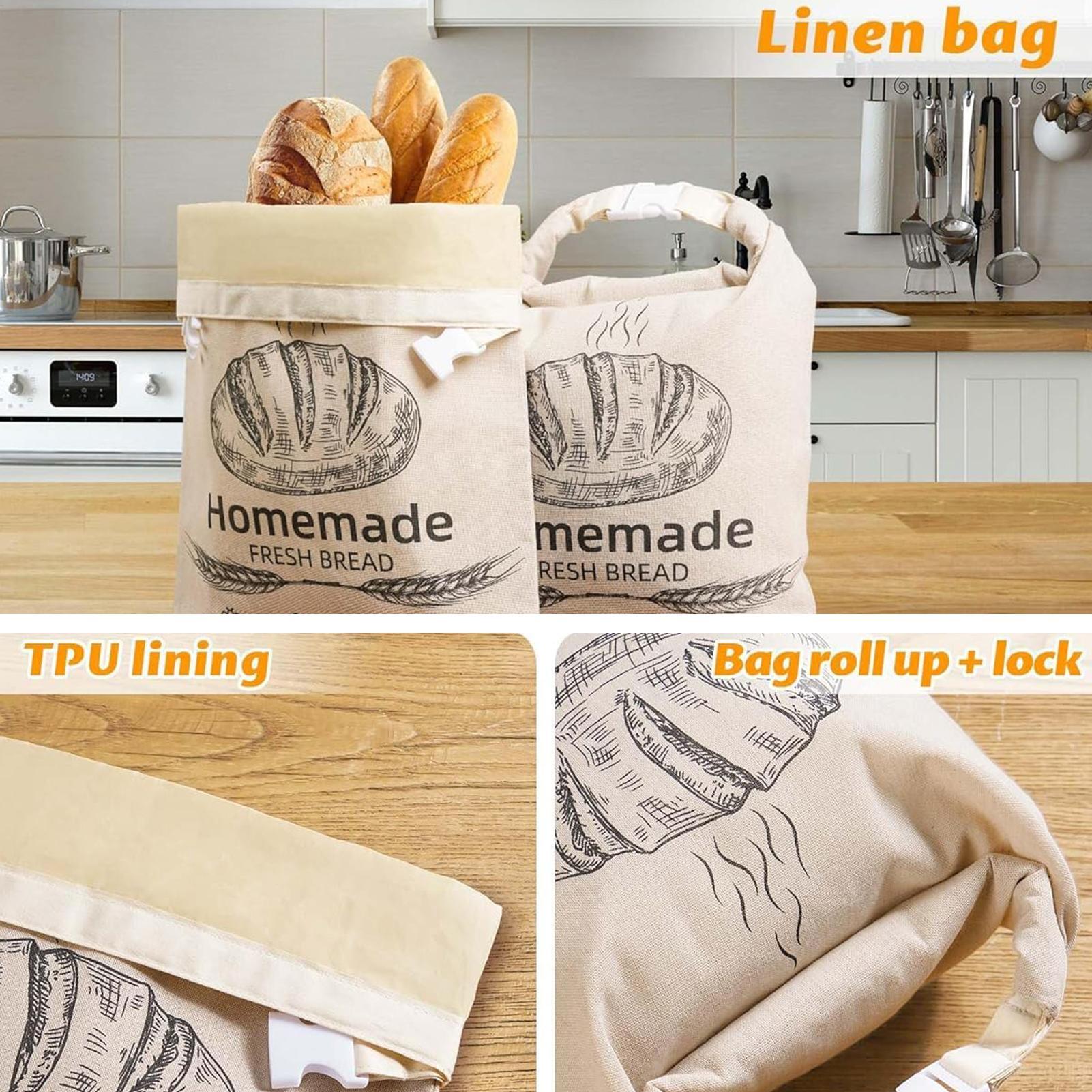 Sacchetti per pane in lino riu - Food Storage Reusable Bags recensione e prezzo