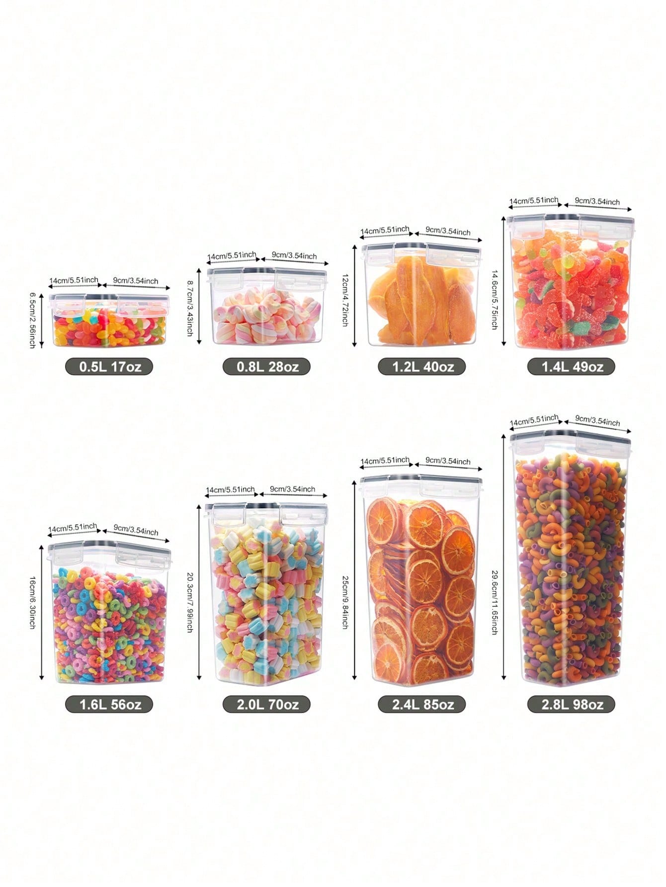 Contenitori ermetici per alime - Food Storage Pantry recensione e prezzo