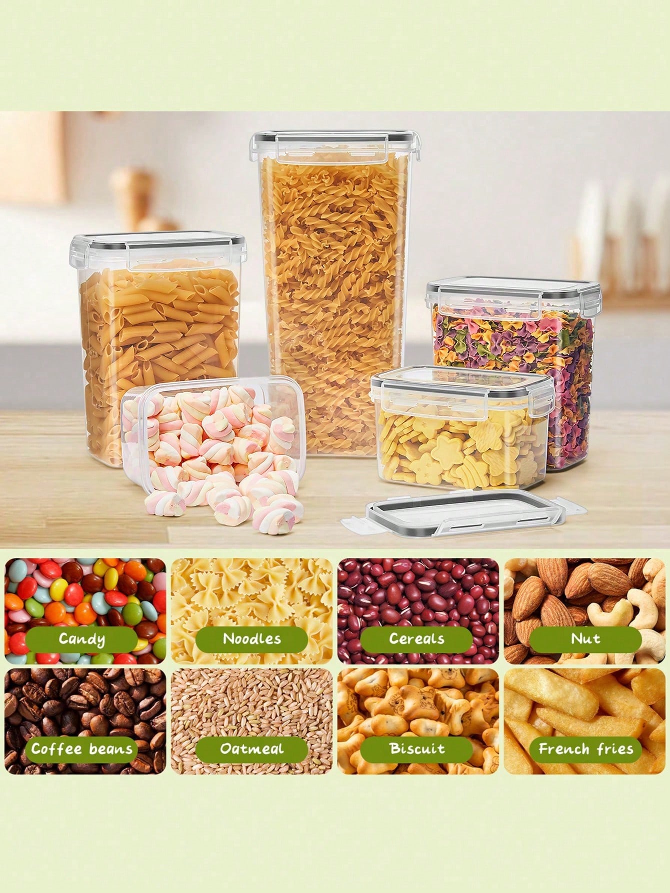 Contenitori ermetici per alime - Food Storage Pantry recensione e prezzo