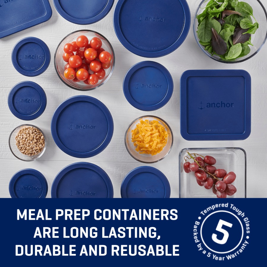 Set di 30 Contenitori in Vetro - Food Storage Glass Container Set recensione e prezzo