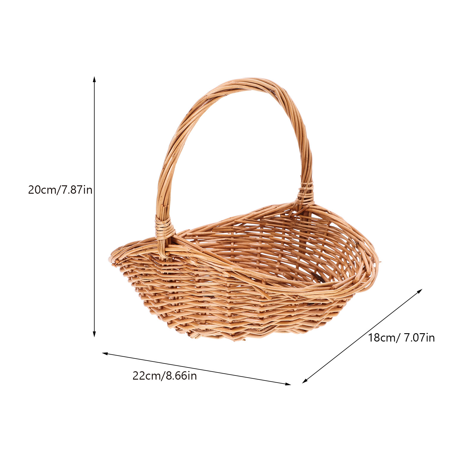 Cesto Intrecciato a Mano, Salv - Food Storage Small recensione e prezzo