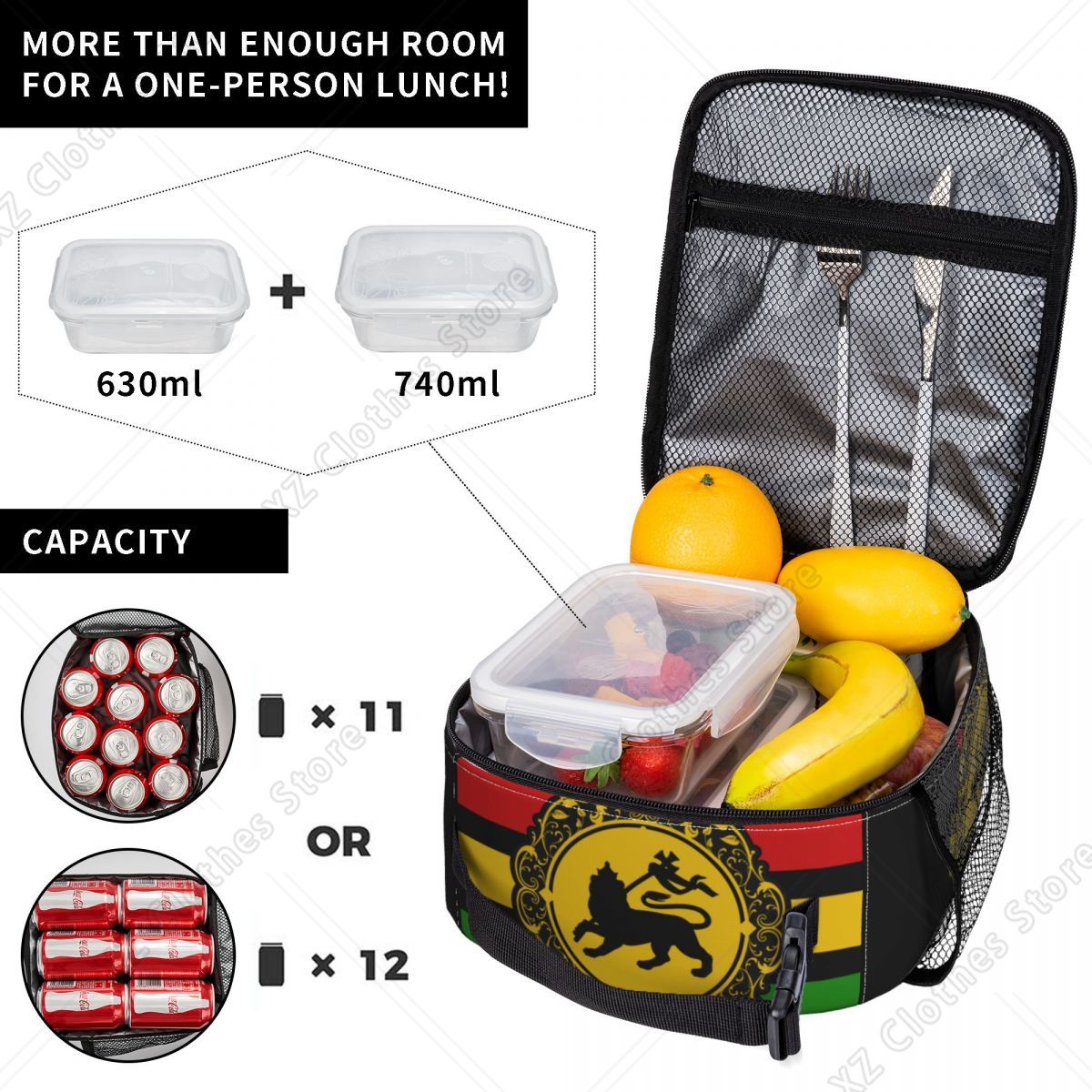 Borsa termica per il pranzo Ra - Food Storage In Roots recensione e prezzo
