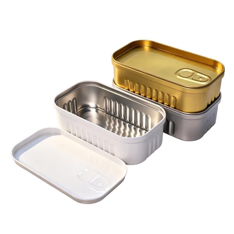Scatola di Latta a Forma di La - Food Storage Non Toxic recensione e prezzo