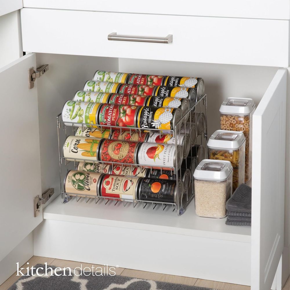 Organizzatore per Lattine a 3  - Food Storage Pantry recensione e prezzo