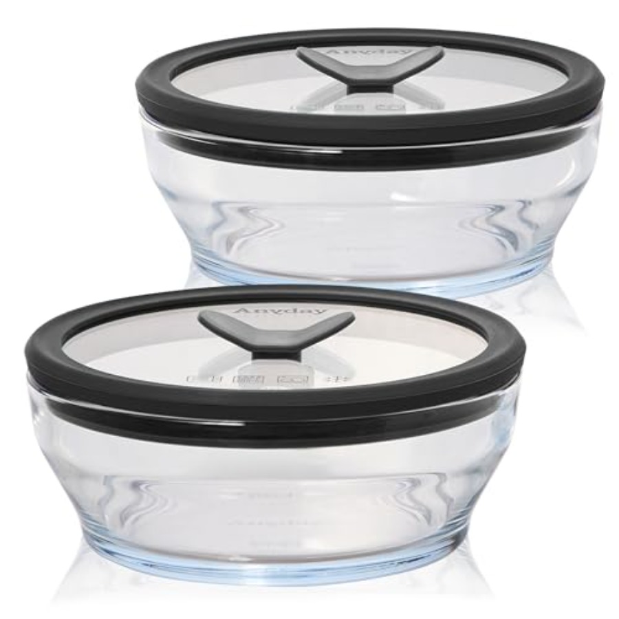 Set di 2 Contenitori in Vetro  - Food Storage Glass Container Set recensione e prezzo