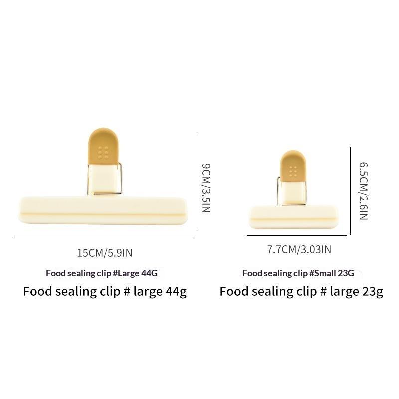 Set di 3 Clip Portatili in Pla - Food Storage Plastic Bag recensione e prezzo