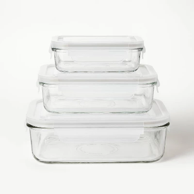 Set di 6 Contenitori in Vetro  - Food Storage Glass Container Set recensione e prezzo