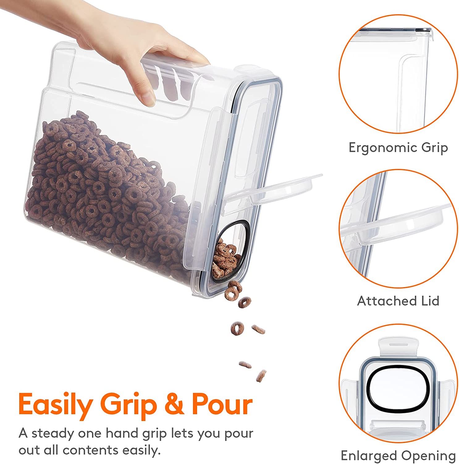 Set di Contenitori per Cereali - Food Storage In Room recensione e prezzo