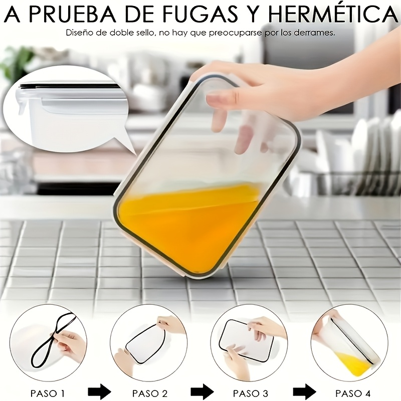 Set da 8 Pezzi: 4 Contenitori  - Food Storage Drawer Organizer recensione e prezzo