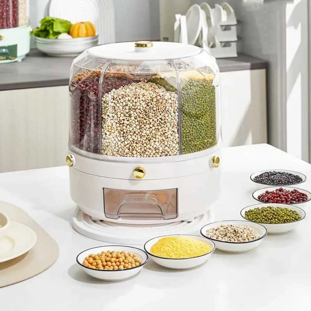 Dispenser Rotante per Cereali  - Food Storage Drawer Organizer recensione e prezzo