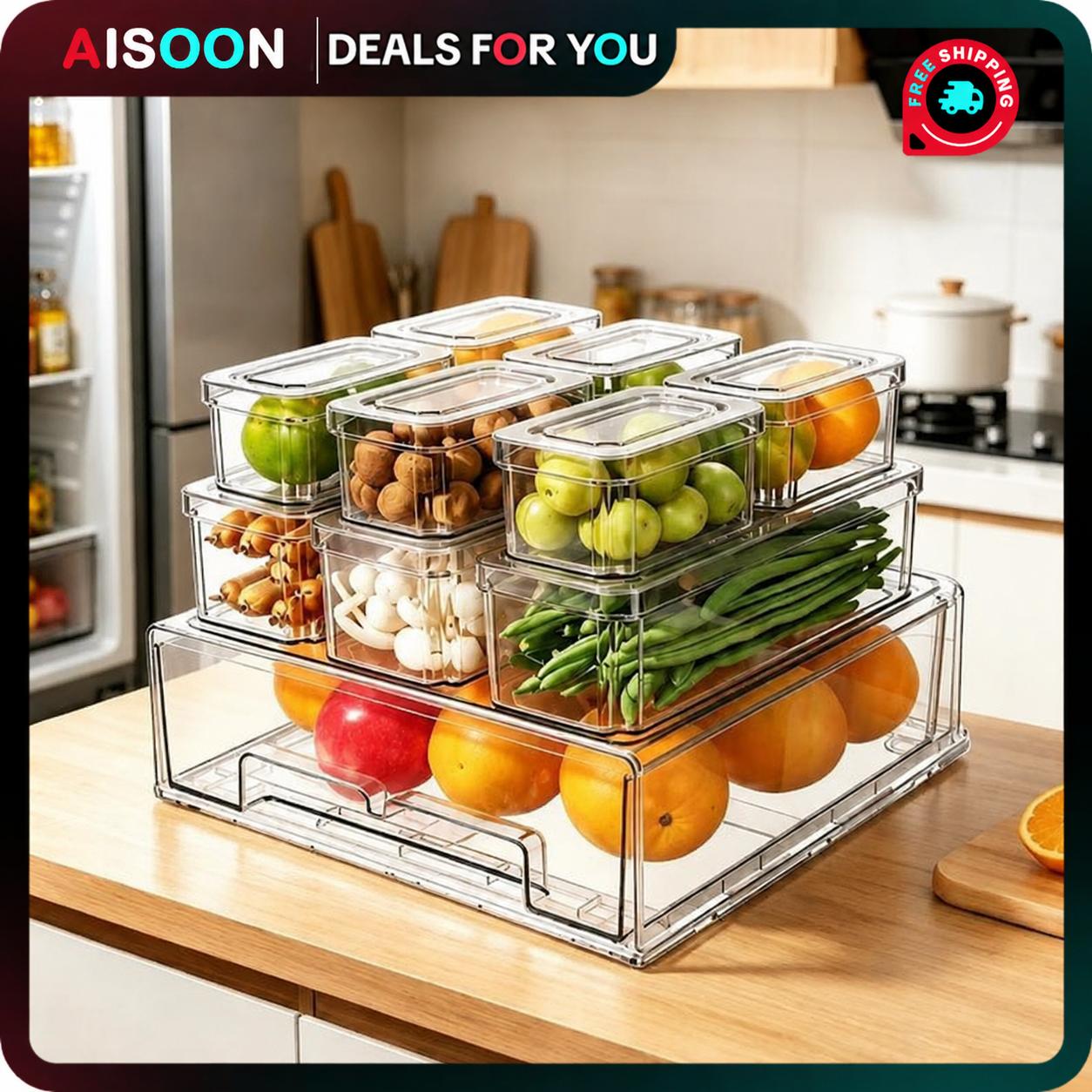 Set da 10/14 Contenitori Organ - Food Storage Without Plastic recensione e prezzo
