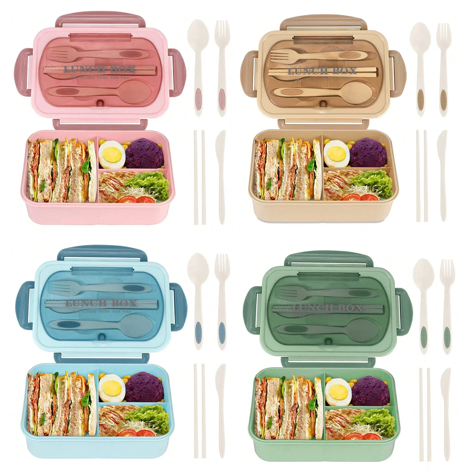 Bento Box Lunch Box per adulti - Food Storage Drawer Organizer recensione e prezzo
