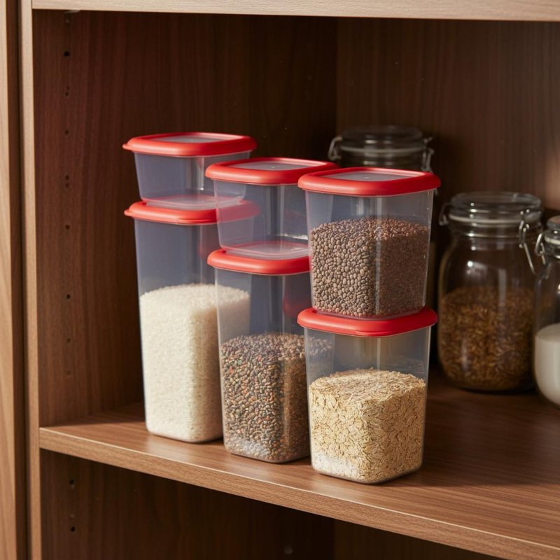 Set di 6 Contenitori Ermetici  - Food Storage Pantry recensione e prezzo