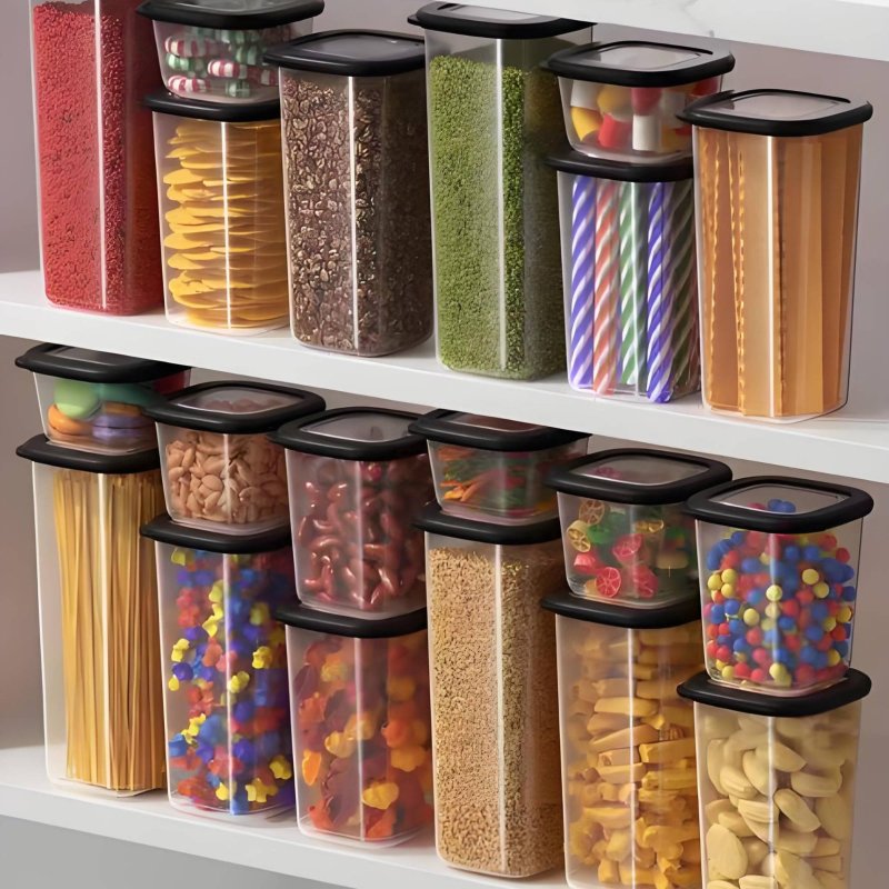 Set di 6 Contenitori Ermetici  - Food Storage Pantry recensione e prezzo