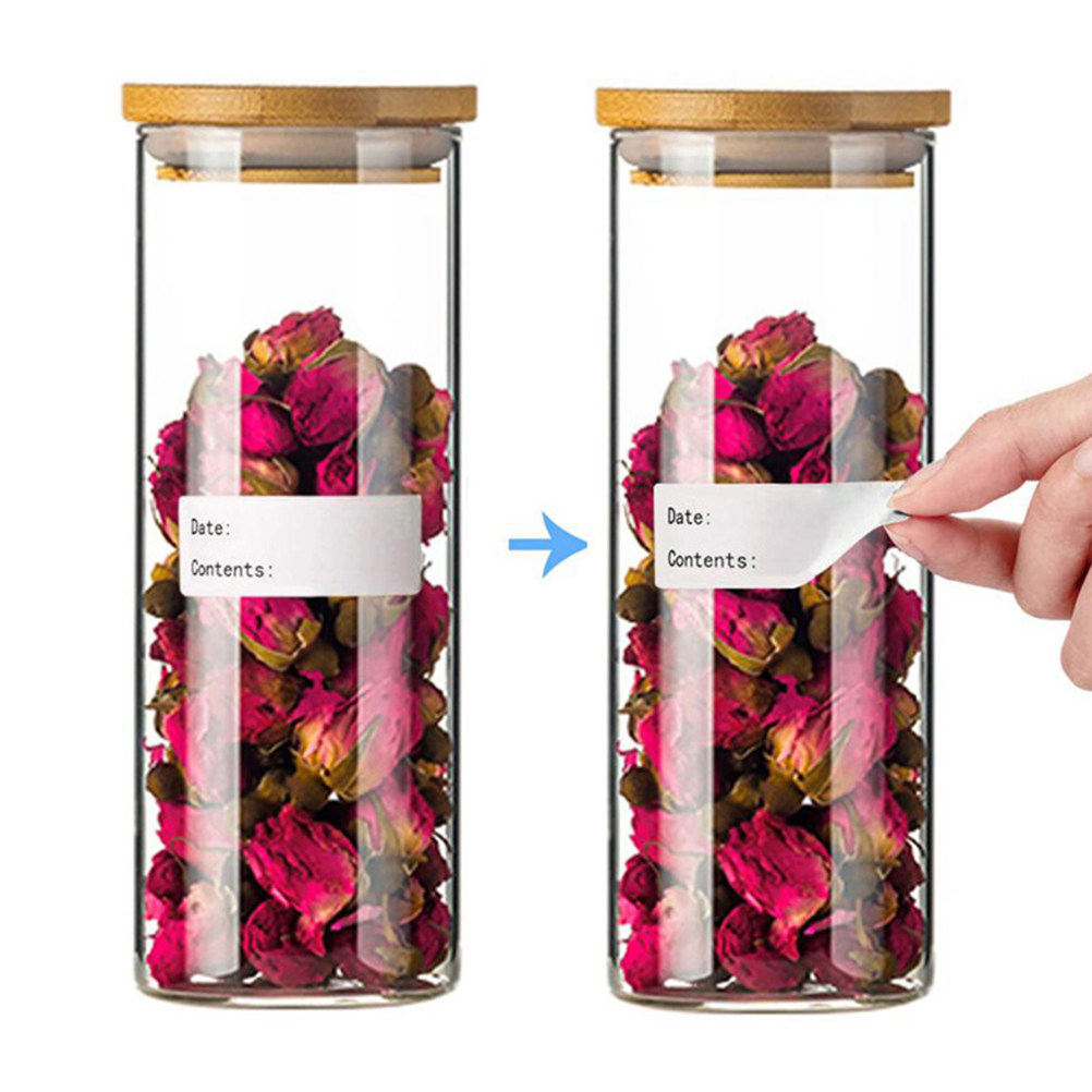 1 Rotolo di Etichette Adesive  - Food Storage Jar Labels recensione e prezzo