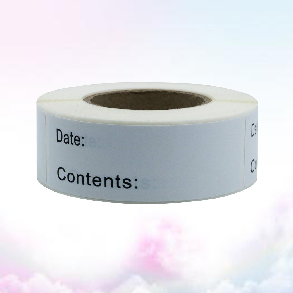 1 Rotolo di Etichette Adesive  - Food Storage Jar Labels recensione e prezzo