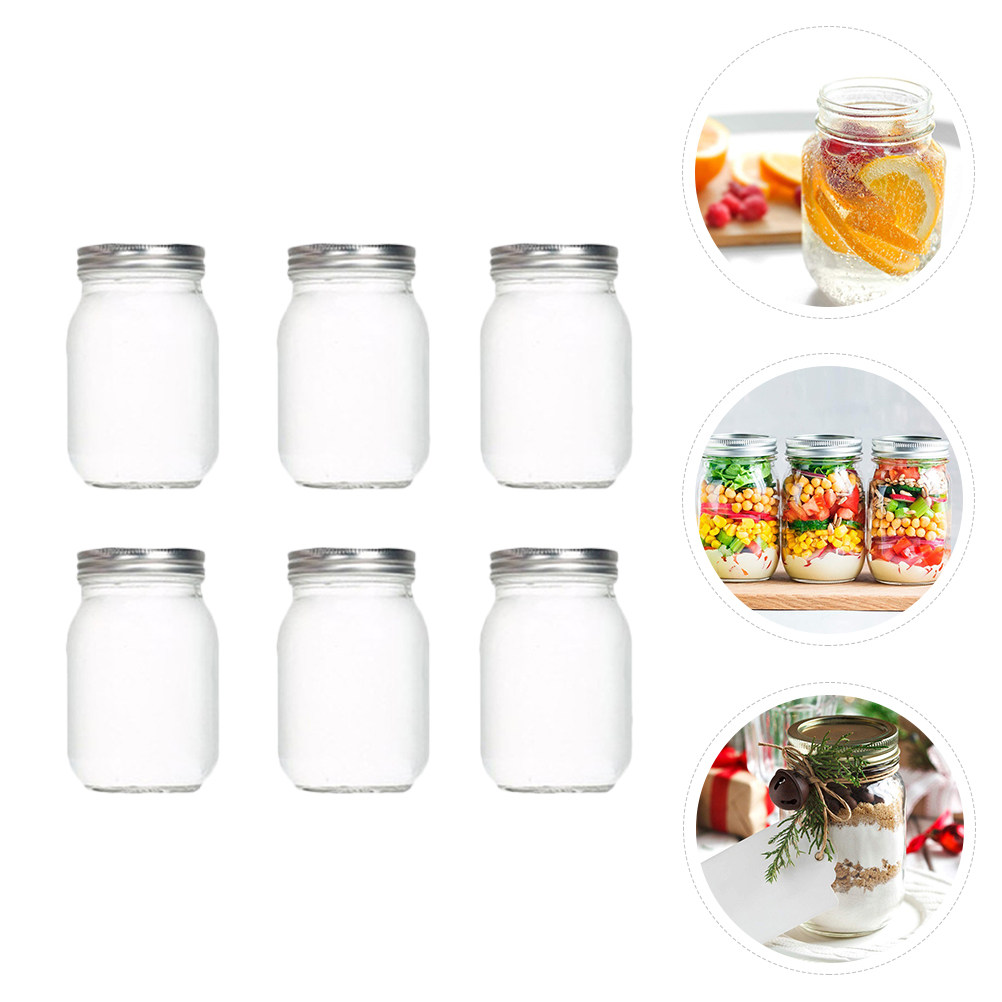 Set di 6 Barattoli in Vetro Tr - Food Storage Lid recensione e prezzo