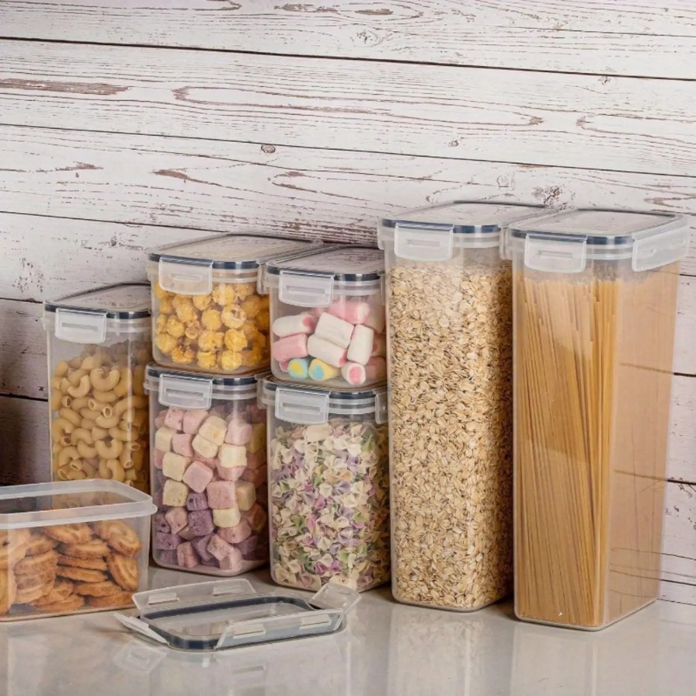 Set di 8 Contenitori Ermetici  - Food Storage Jar Labels recensione e prezzo