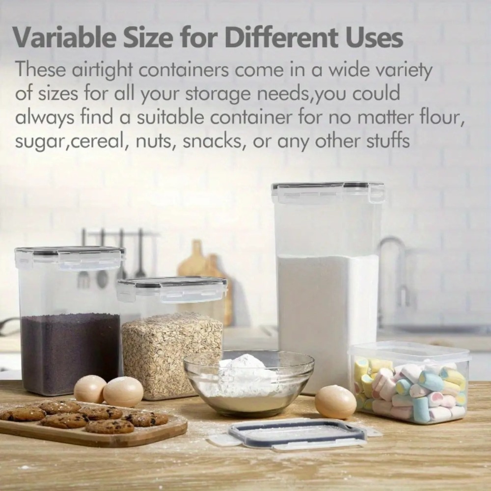 Set di 8 Contenitori Ermetici  - Food Storage Jar Labels recensione e prezzo