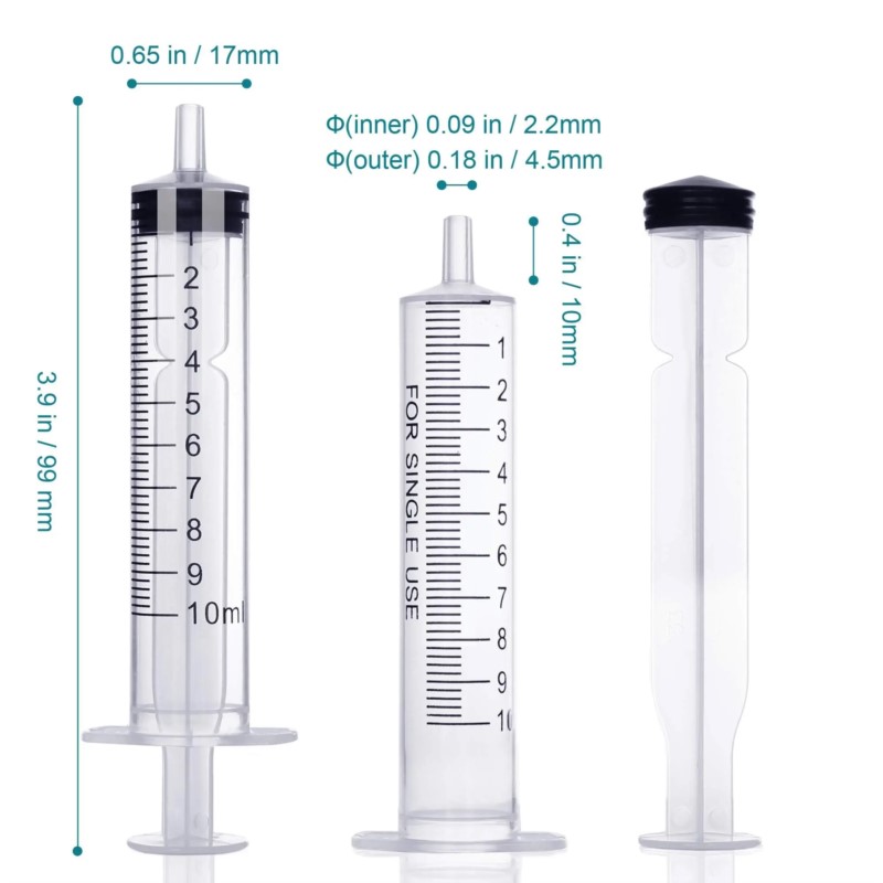 Siringhe in Plastica da 10ml S - Food Storage Without Plastic recensione e prezzo