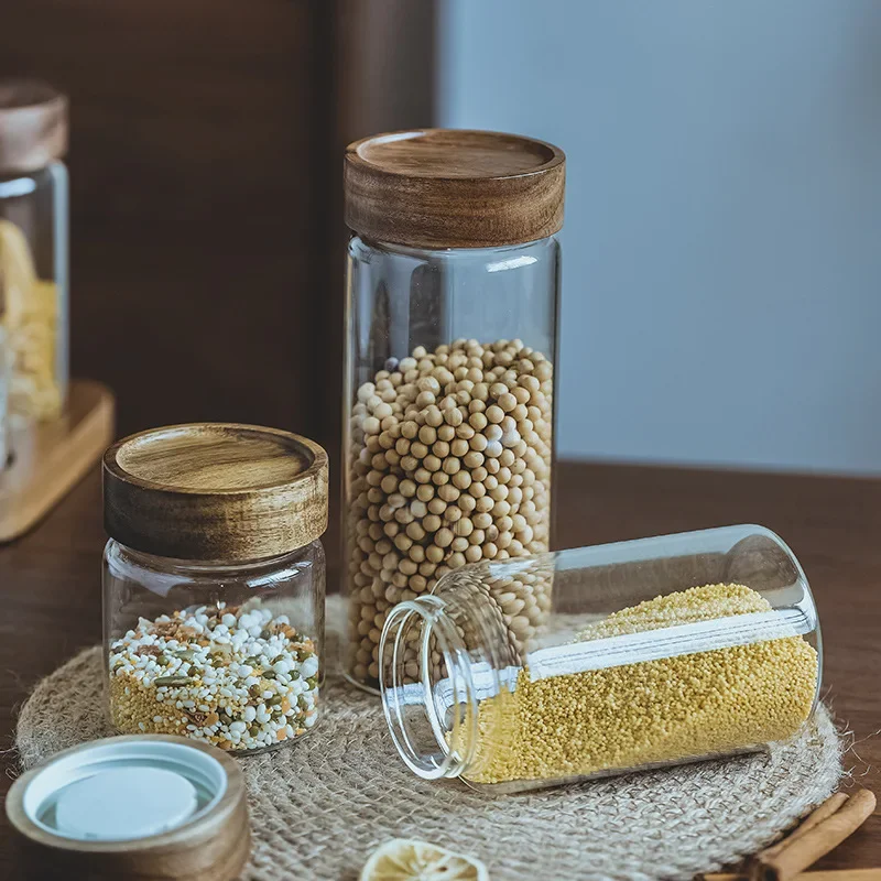 Coperchio in legno Orgnizer co - Food Storage Glass Container Set recensione e prezzo